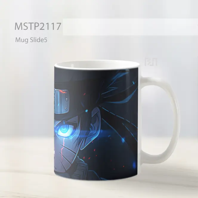 Naruto Uzumaki Mata Biru Bersinar Mug MSTP2117 - All-side / Desain