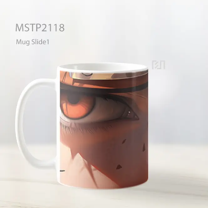 Naruto Uzumaki Mata Oranye Mug MSTP2118 - All-side / Desain