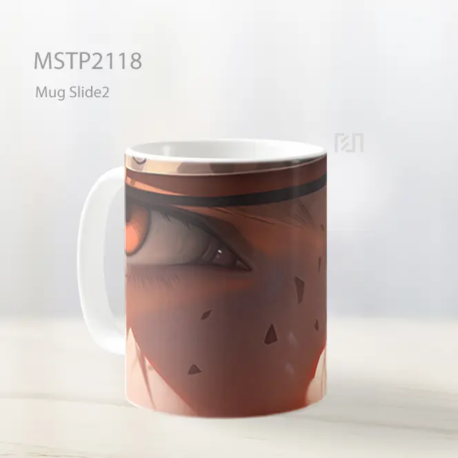Naruto Uzumaki Mata Oranye Mug MSTP2118 - All-side / Desain