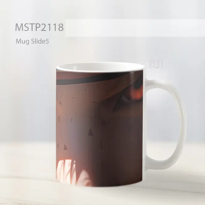Naruto Uzumaki Mata Oranye Mug MSTP2118 - All-side / Desain