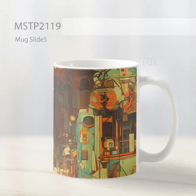 Naruto Uzumaki Menengok Mug MSTP2119 - All-side / Desain