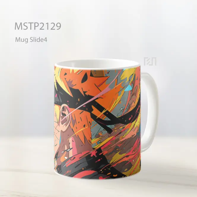 Naruto Uzumaki Oranye Art Mug MSTP2129
