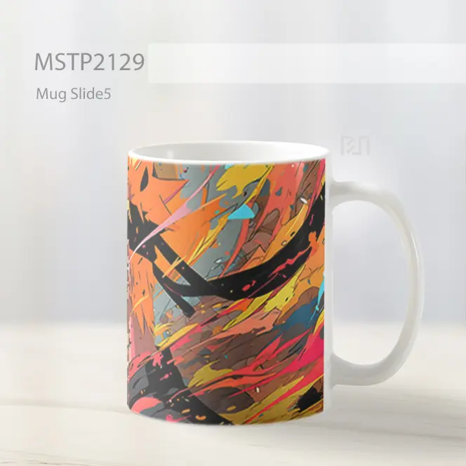 Naruto Uzumaki Oranye Art Mug MSTP2129 - All-side / Desain