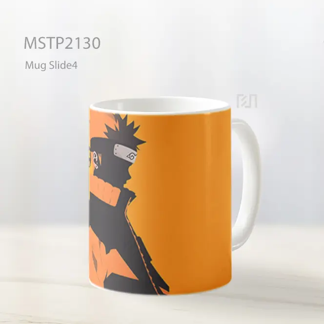 Naruto Uzumaki Oranye Minimalis Mug MSTP2130
