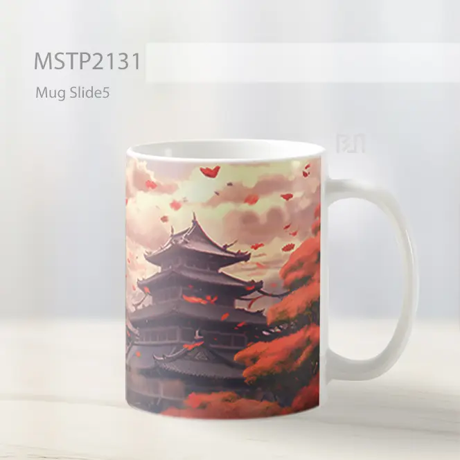 Naruto Uzumaki Pagoda Mug MSTP2131 - All-side / Desain