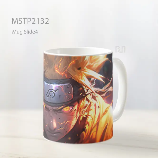 Naruto Uzumaki Realistis Mata Oranye Mug MSTP2132