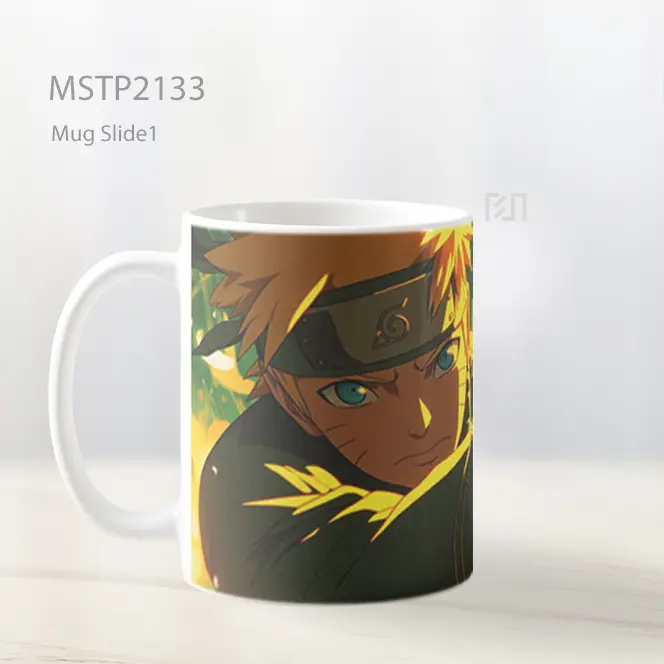 Naruto Uzumaki Semanggi St Patricks Day Mug MSTP2133 - All-side / Desain