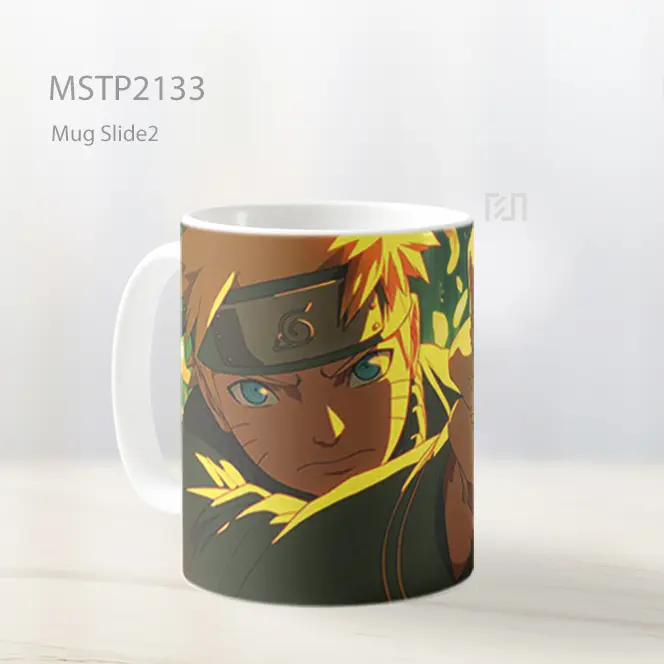 Naruto Uzumaki Semanggi St Patricks Day Mug MSTP2133 - All-side / Desain
