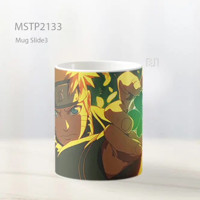Naruto Uzumaki Semanggi St Patricks Day Mug MSTP2133 - All-side / Desain