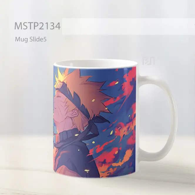 Naruto Uzumaki Senyum Anime Mug MSTP2134 - All-side / Desain