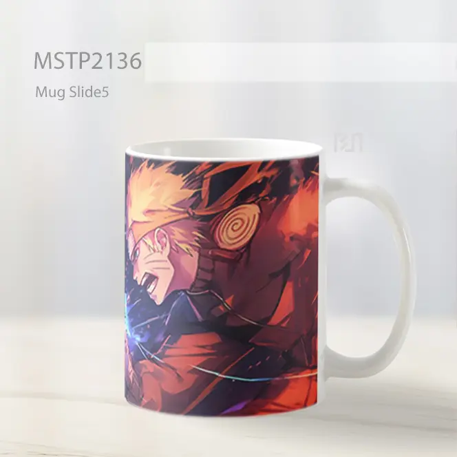 Naruto Vs Sasuke Pertarungan Epik Mug MSTP2136 - All-side / Desain