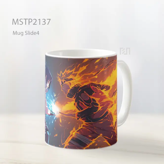 Naruto Vs Sasuke Pertarungan Petir Dan Api Mug MSTP2137