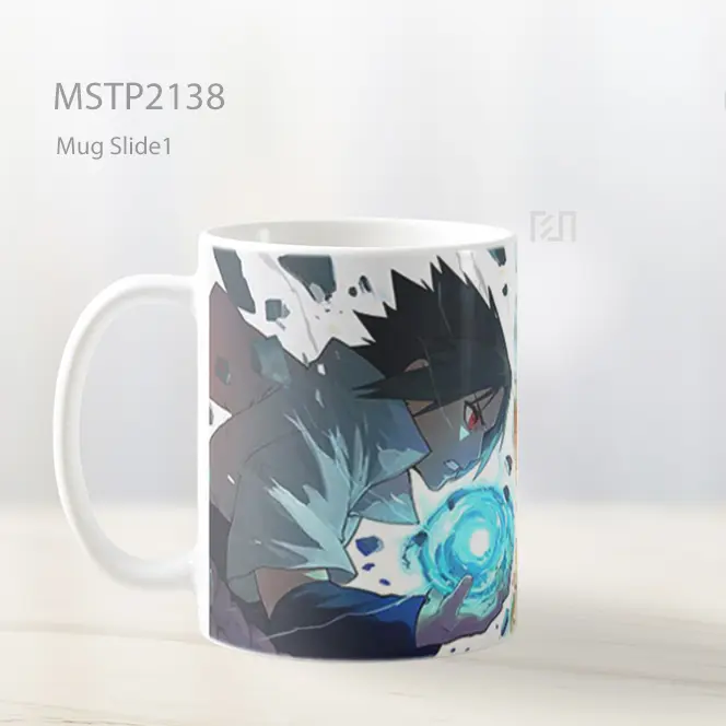 Naruto Vs Sasuke Rasengan And Chidori Mug MSTP2138 - All-side / Desain