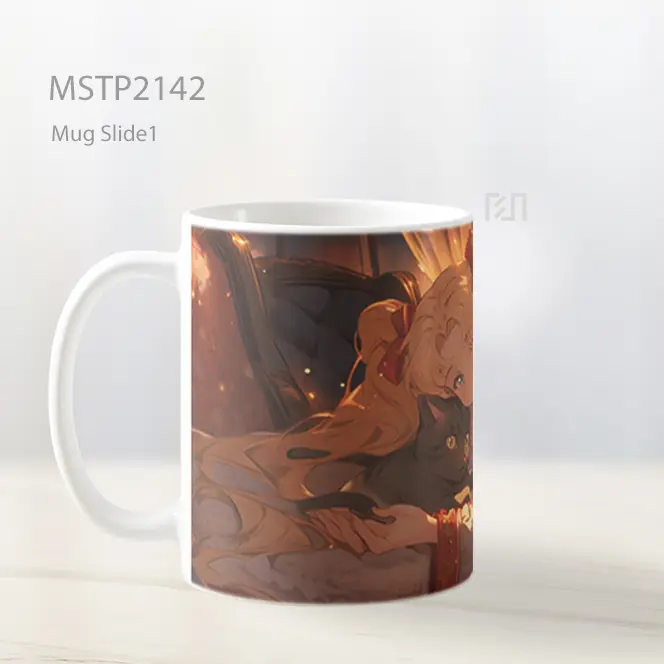 Natal Sailor Moon Luna Mug MSTP2142 - All-side / Desain