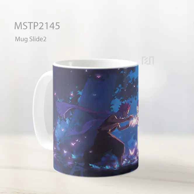 Natsu And Lucy Hutan Ajaib Fairy Tail Mug MSTP2145 - All-side / Desain