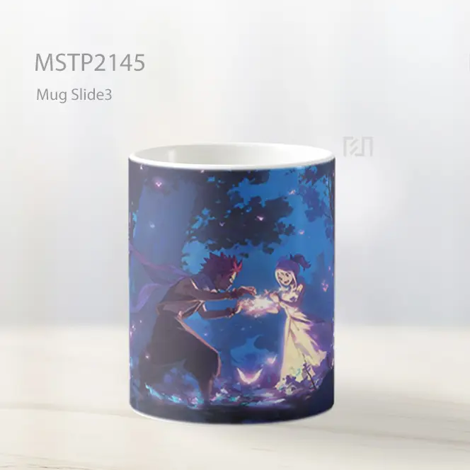 Natsu And Lucy Hutan Ajaib Fairy Tail Mug MSTP2145 - All-side / Desain