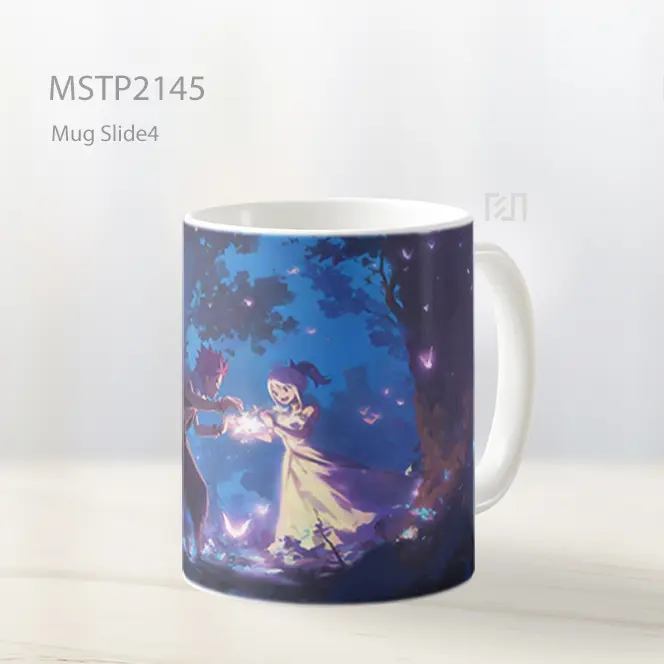 Natsu And Lucy Hutan Ajaib Fairy Tail Mug MSTP2145