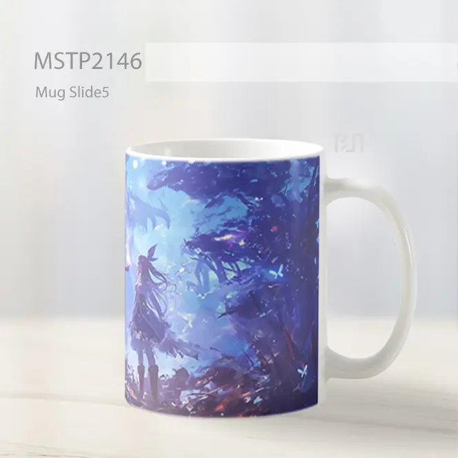 Natsu And Lucy Hutan Magis Fairy Tail Mug MSTP2146 - All-side / Desain