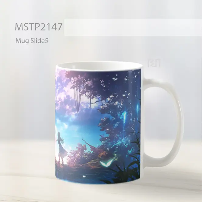 Natsu And Lucy Hutan Magis Fairy Tail Mug MSTP2147 - All-side / Desain
