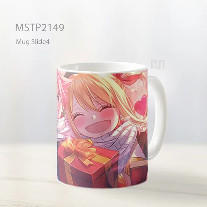 Natsu Dragneel And Lucy Heartfilia Hadiah Valentines Mug MSTP2149