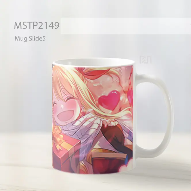 Natsu Dragneel And Lucy Heartfilia Hadiah Valentines Mug MSTP2149 - All-side / Desain