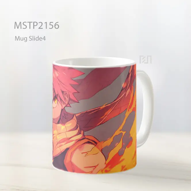 Natsu Dragneel Tinju Api Mug MSTP2156