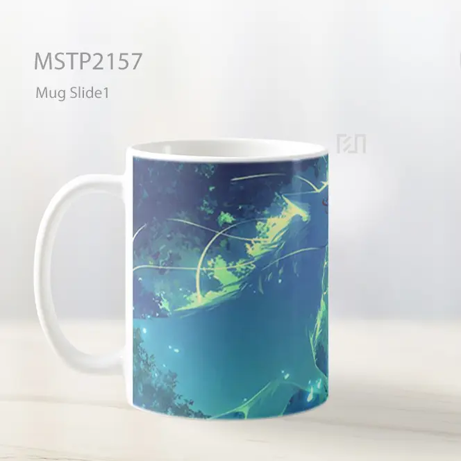 Natsume Takashi Roh Hutan Mug MSTP2157 - All-side / Desain