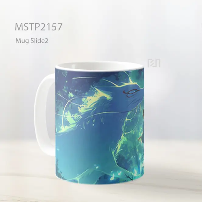 Natsume Takashi Roh Hutan Mug MSTP2157 - All-side / Desain