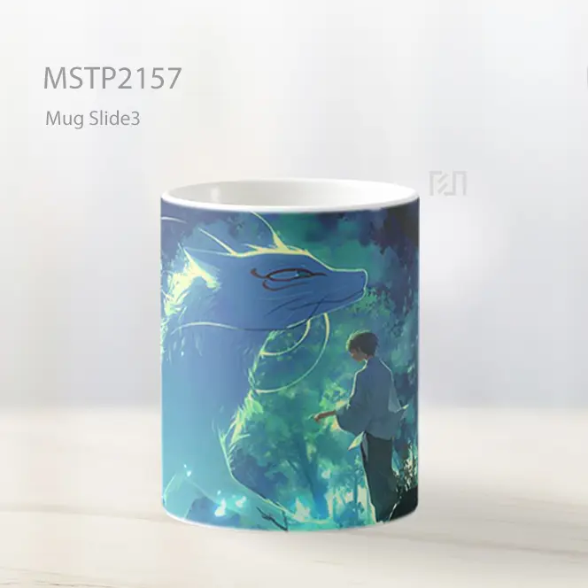 Natsume Takashi Roh Hutan Mug MSTP2157 - All-side / Desain