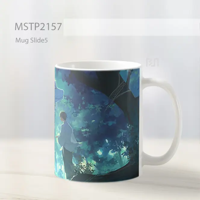 Natsume Takashi Roh Hutan Mug MSTP2157 - All-side / Desain