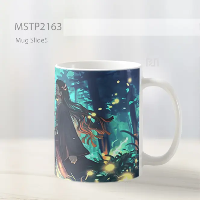 Nezuko And Tanjiro Malam Hutan Luar Biasa Mug MSTP2163 - All-side / Desain