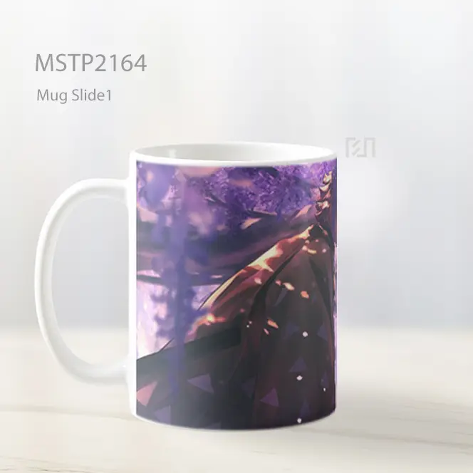 Nezuko And Zenitsu Demon Slayer Latar Lucu Mug MSTP2164 - All-side / Desain