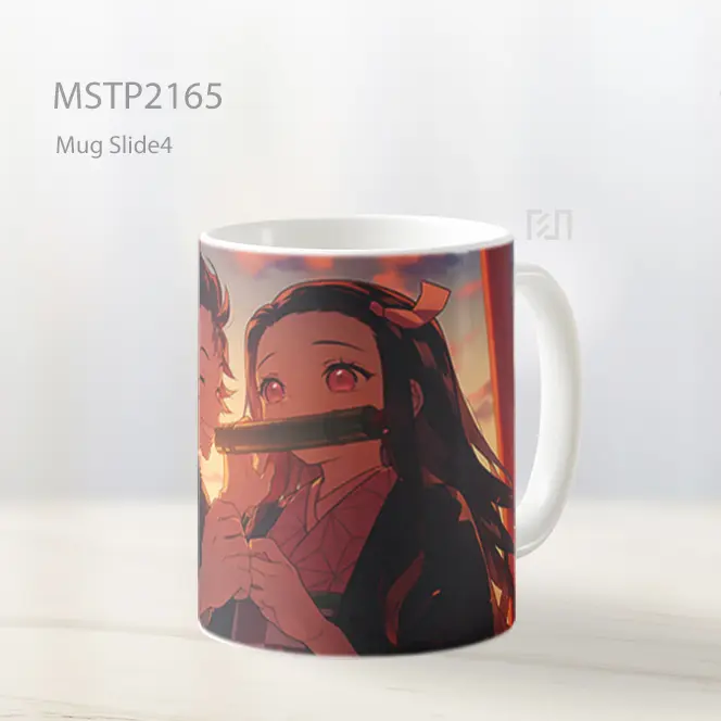 Nezuko Dan Tanjiro Di Matahari Terbenam Mug MSTP2165