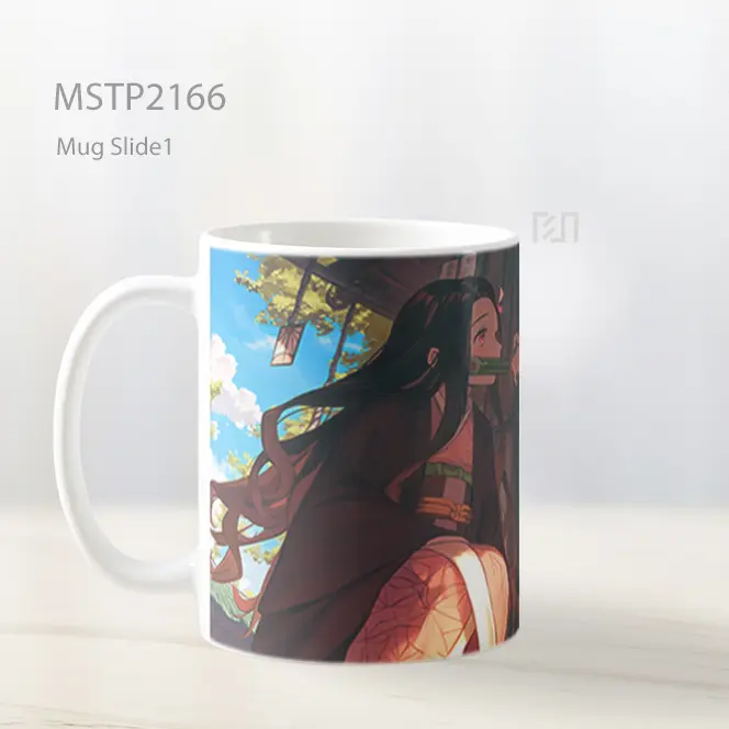Nezuko Dan Tanjiro Imut Dekat Rumah Mug MSTP2166 - All-side / Desain