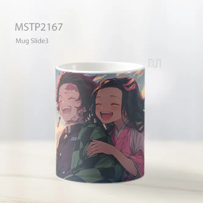 Nezuko Dan Tanjiro Lucu Mug MSTP2167 - All-side / Desain