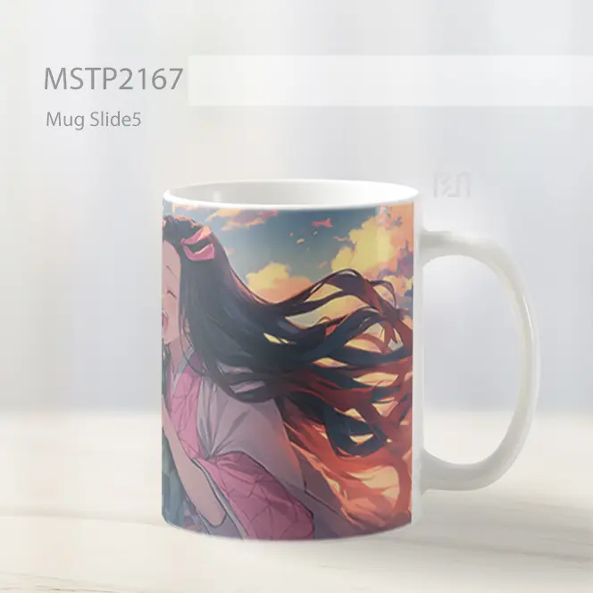 Nezuko Dan Tanjiro Lucu Mug MSTP2167 - All-side / Desain