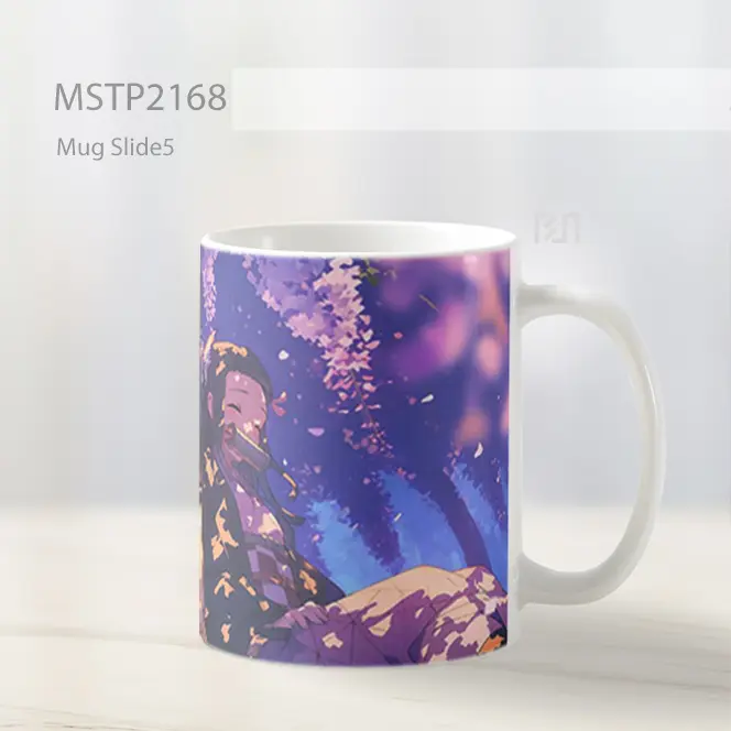 Nezuko Dan Zenitsu Bunga Musim Semi Mug MSTP2168 - All-side / Desain