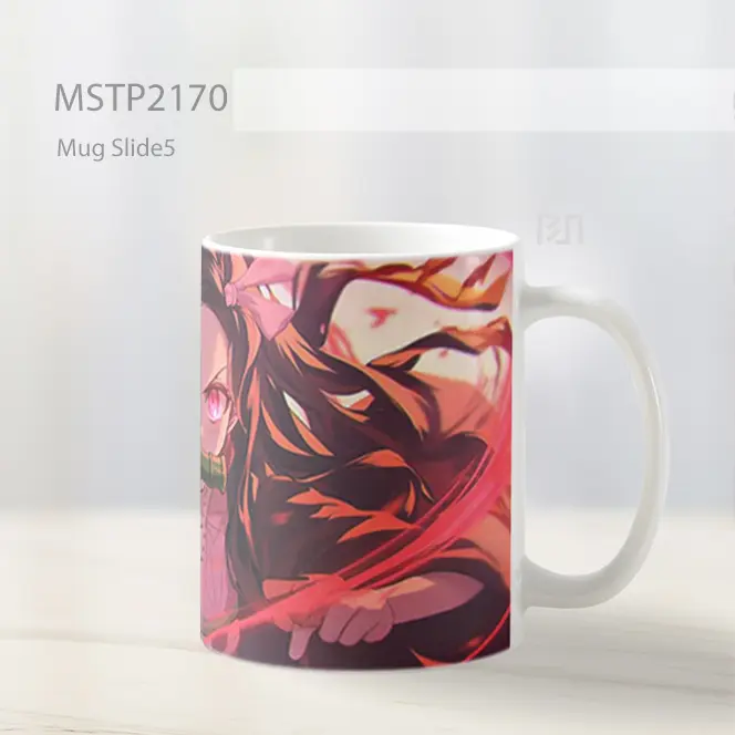 Nezuko Demon Slayer Intense Glow Mug MSTP2170 - All-side / Desain