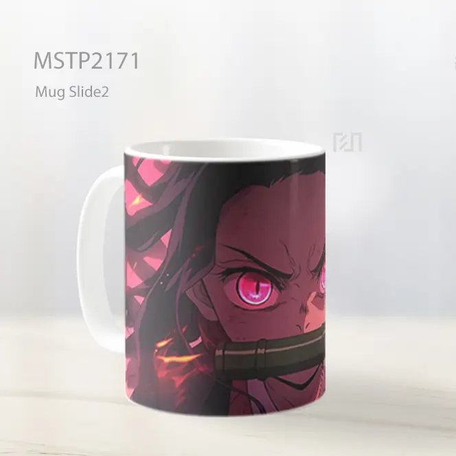 Nezuko Demon Slayer Mata Ganas Mug MSTP2171 - All-side / Desain