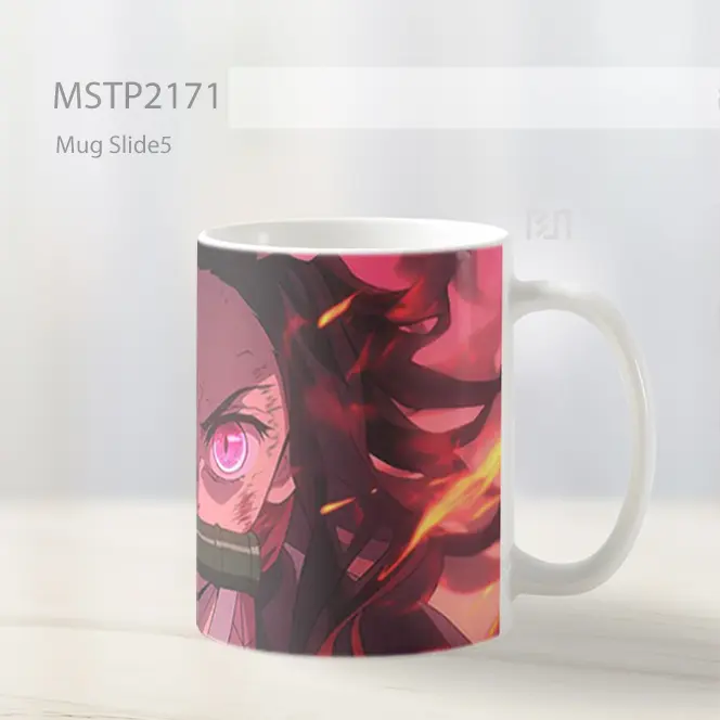 Nezuko Demon Slayer Mata Ganas Mug MSTP2171 - All-side / Desain