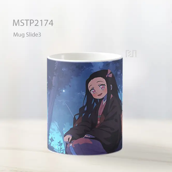 Nezuko Duduk Hutan Malam Mug MSTP2174 - All-side / Desain