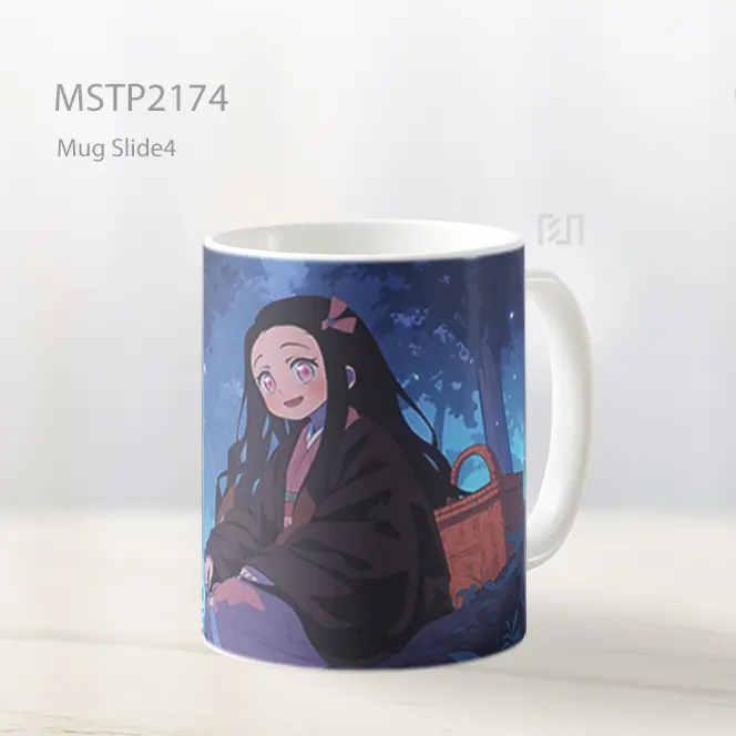 Nezuko Duduk Hutan Malam Mug MSTP2174