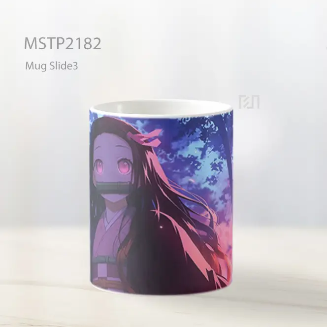 Nezuko Matahari Terbenam Hutan Demon Slayer Mug MSTP2182 - All-side / Desain