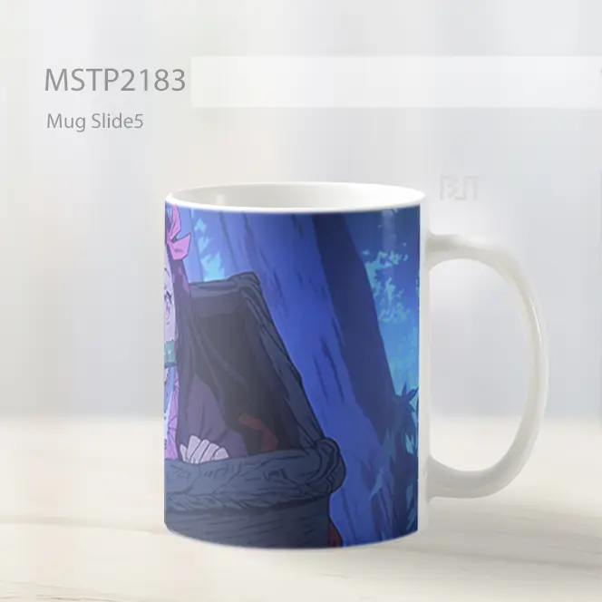 Nezuko Mengintip Dari Kotak Mug MSTP2183 - All-side / Desain