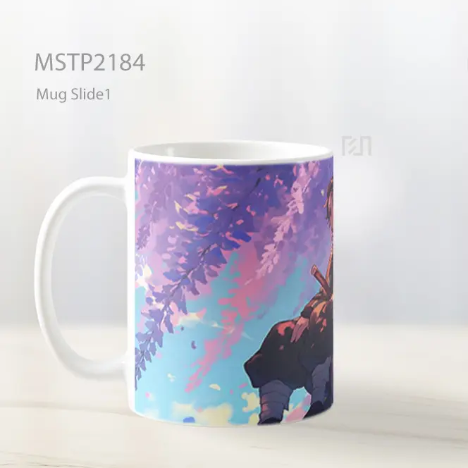 Nezuko Tanjiro Pohon Matahari Terbenam Demon Slayer Mug MSTP2184 - All-side / Desain