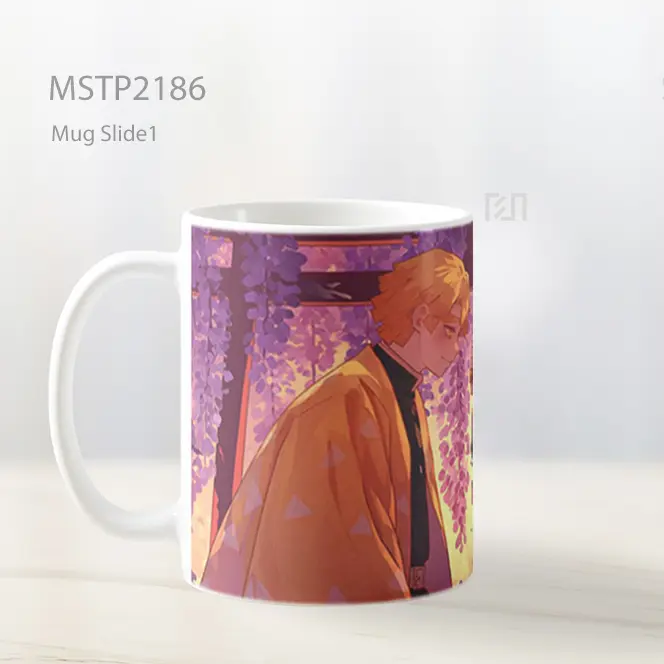 Nezuko Zenitsu Cinta Demon Slayer Mug MSTP2186 - All-side / Desain