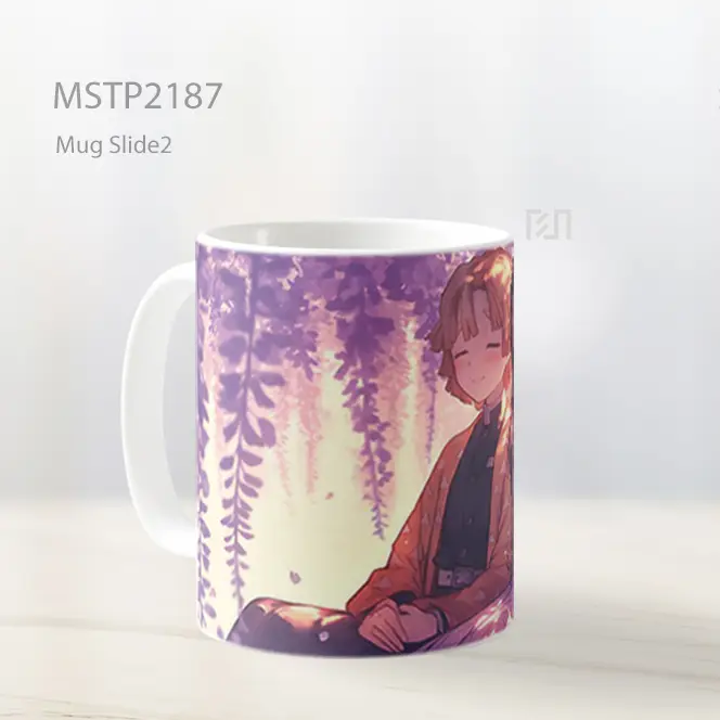 Nezuko Zenitsu Wisteria Demon Slayer Mug MSTP2187 - All-side / Desain