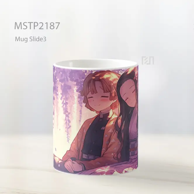 Nezuko Zenitsu Wisteria Demon Slayer Mug MSTP2187 - All-side / Desain