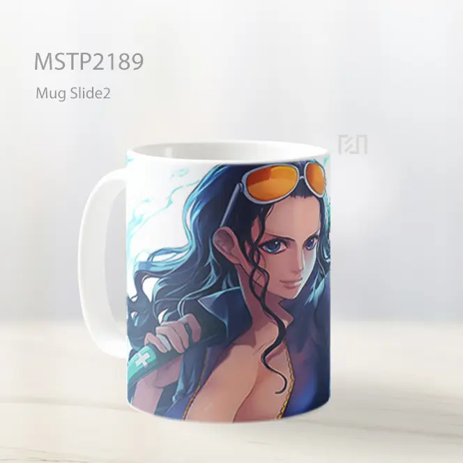 Nico Robin One Piece Ahli Pedang Mug MSTP2189 - All-side / Desain