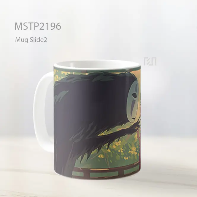 No Face And Chihiro Spirited Away Ghibli Mug MSTP2196 - All-side / Desain
